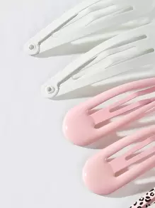6 pezzi Fermagli per capelli a scatto con stampa leopardata, fermagli a pinza casual, accessori per capelli, articoli per la scuola