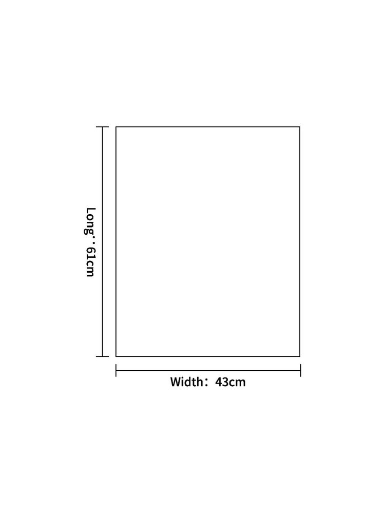 1入組素色雪尼爾防滑浴室毯 - 寶藍色 - 查看 6