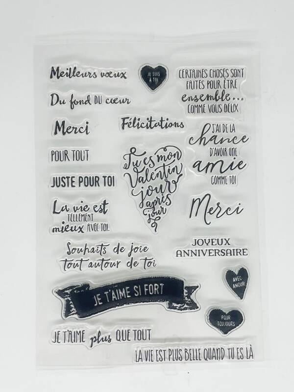 Slogan Design Silicone Stamp Romwe Usa