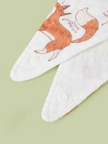 Mũ & Găng tay & Yếm đồ họa hoạt hình cho bé - Nhiều màu - Xem 7