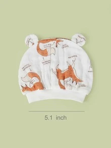 Mũ & Găng tay & Yếm đồ họa hoạt hình cho bé - Nhiều màu - Xem 3