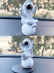 宇航員設計車裝飾用品 - 銀色 - 查看 5