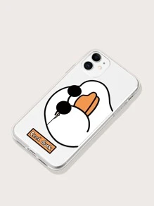 2入組卡通鴨透明手機殼 - 彩色 - 查看 2