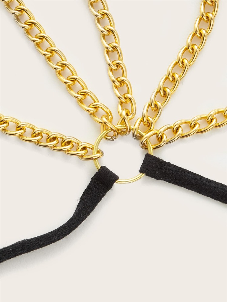 Exotic-Bondage Plus Sheer Mesh Panty - Black - View 3