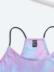 JoyandElle Bộ đồ hai mảnh nữ Lá thư Cà vạt nhuộm Giải trí - Nhiều màu - Xem 3