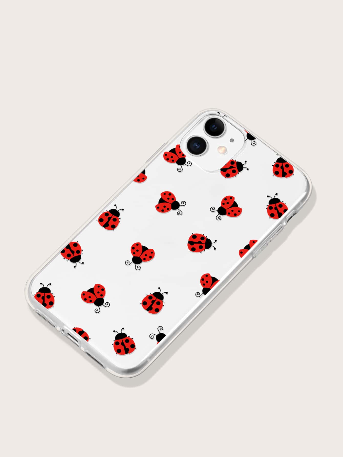Our Ladybug Pattern Phone Case is such a vibe - ROMWE