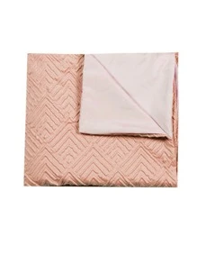 Vỏ chăn đắp nổi không có chất độn - Màu Hồng  San hô - Xem 3