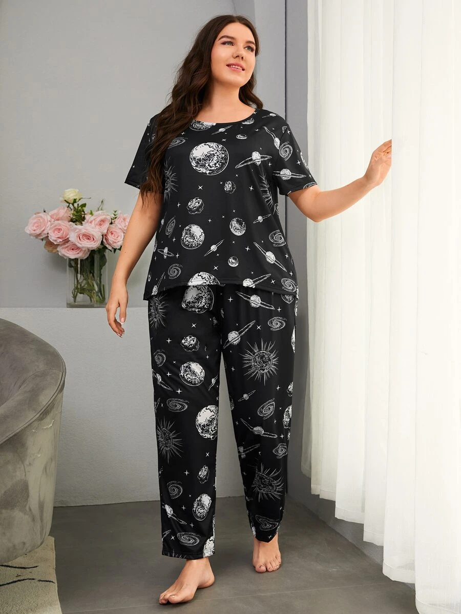 Bộ Giản Dị Kích Thước Lớn Thiên hà Giải trí - màu đen - Xem 1