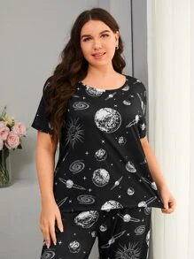 Bộ Giản Dị Kích Thước Lớn Thiên hà Giải trí - màu đen - Xem 5