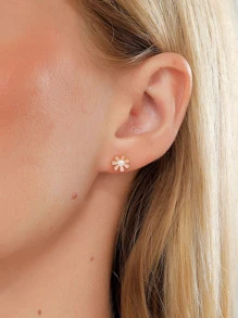 Hoa tai đính đá Valentine, Mẹ, Mẹ, Ngày của Mẹ, Quà tặng - Nhiều màu - Xem 2