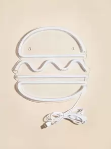 Hamburger Shaped Neon Light Sign 5V - Multicolor - View 3