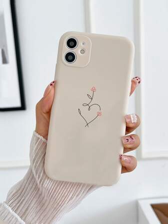 Apple Heart Pattern Phone Case Compatible With IPhone 11,IPhone 13,IPhone 14 Pro Max