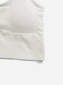 Easithlete 4 piezas Sujetador deportivo soporte medio inconsútil - Multicolor - Ver 3