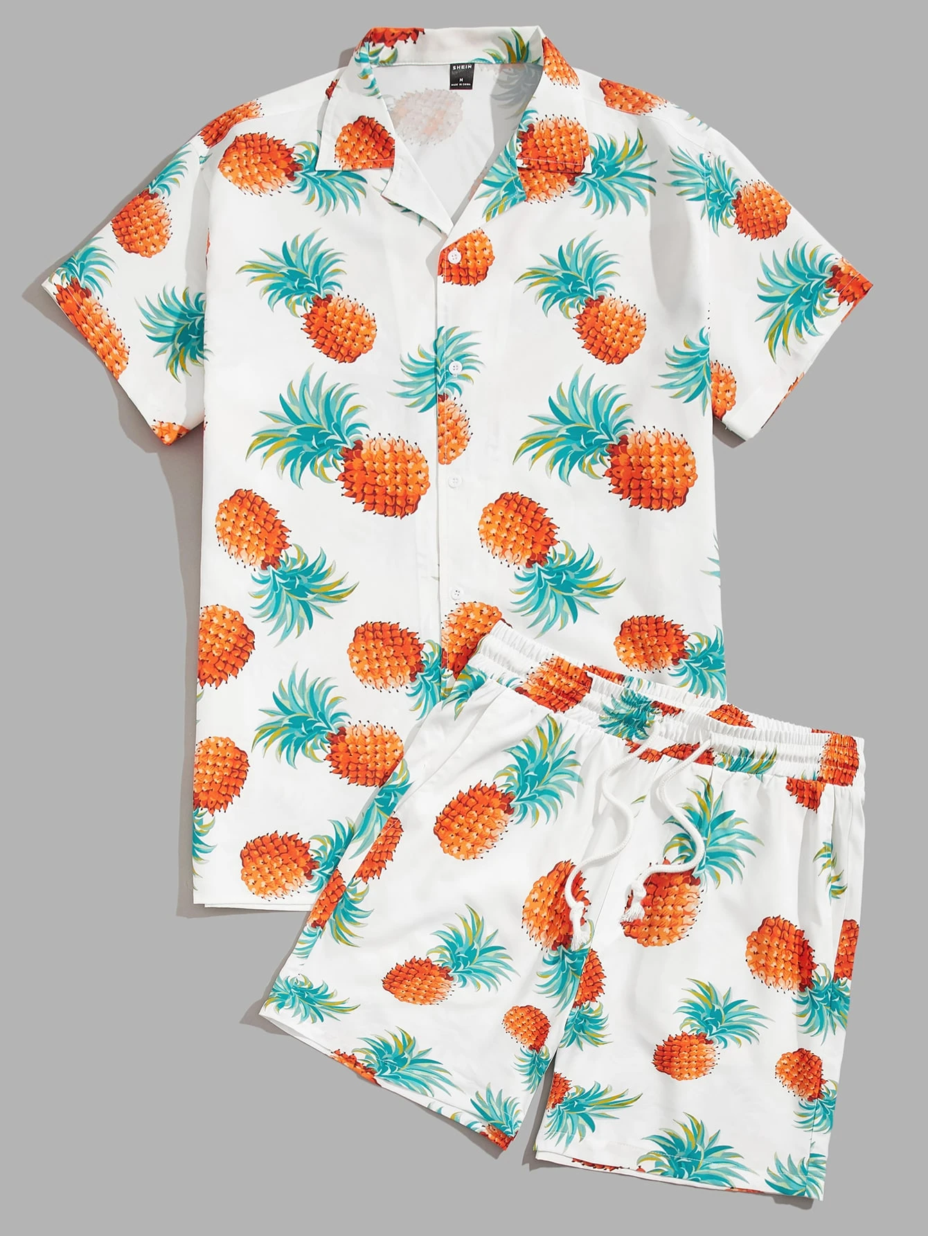 mens shirts with pineapples