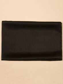 1pc Solid Scarf - Black - View 3