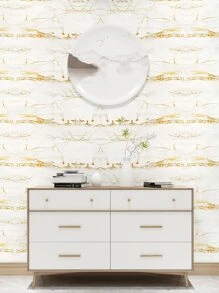 1入組大理石紋樣式牆紙 - 彩色 - 查看 3