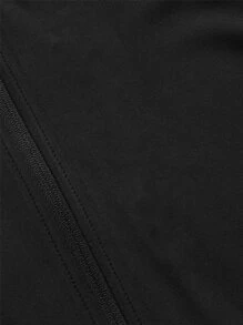 Fitness Áo khoác thể thao có mũ trùm đầu họa tiết chữ Boyfriend Style dành cho nam, áo tập luyện - màu đen - Xem 4