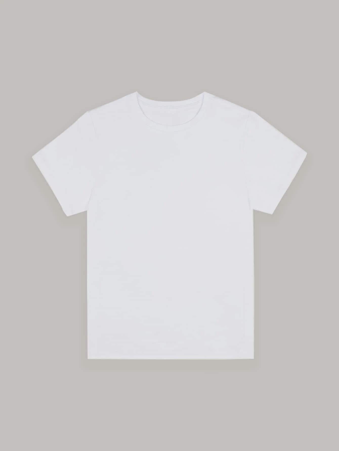 Cậu bé Tween Thoải mái Ngắn tay Vòng cổ Áo thun , Giải trí Phong cách - trắng - Xem 1