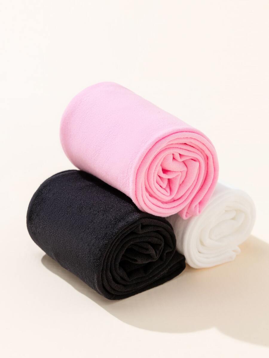 Bebé 3 pares Medias unicolor - Multicolor - Ver 1