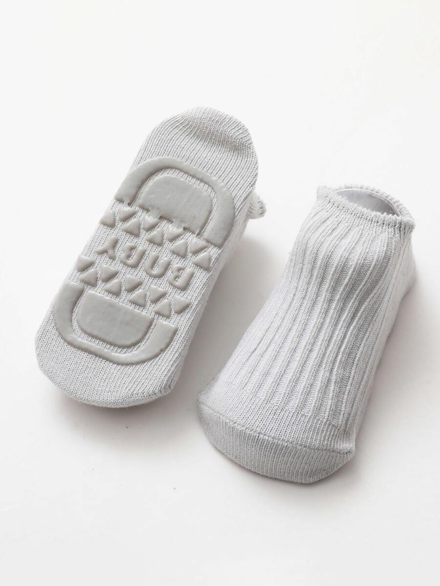 嬰兒素色防滑襪