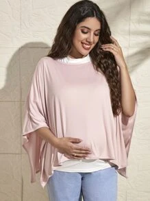 Cozy Pixies 1 tấm vải che ngực thoáng khí màu hồng dùng cho việc cho con bú, khăn choàng mềm mại dùng cho việc cho con bú - Hồng - Xem 7