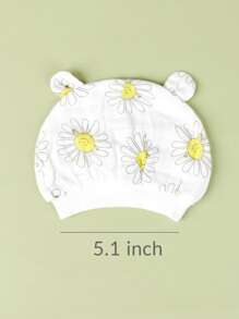 1 bộ yếm họa tiết hoạt hình cho bé và 1 bộ mũ - Nhiều màu - Xem 4