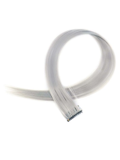 ヘアエクステ クリップイン ロング ストレート 合成 1個