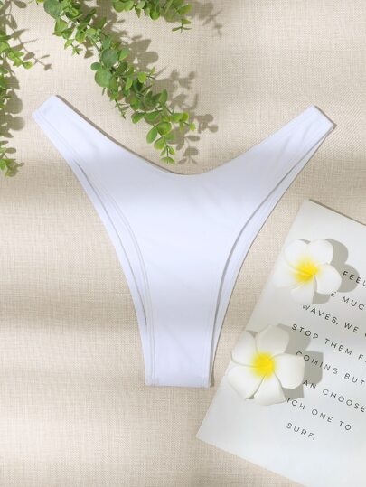 SHEIN Swim 素色泳衣下裝