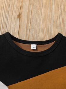 Bộ thời trang bé trai Khối Màu Thể thao - Nhiều màu - Xem 4