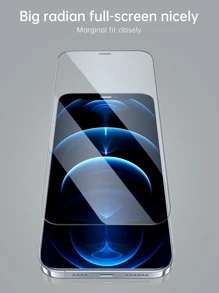 miếng dán cường lực bảo vệ màn hình tương thích với iPhone 15/15Pro/15Plus/15Promax - Trong sáng - Xem 8