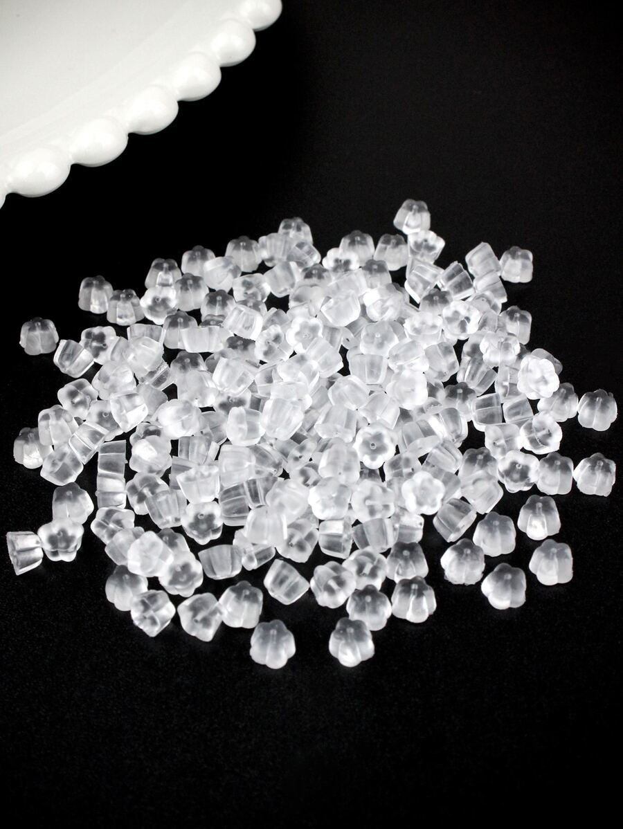 200 chiếc Phụ kiện Bông tai Bông tai Tự làm - trắng - Xem 1