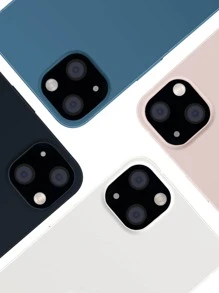 1 PCS Kính bảo vệ ống kính điện thoại bằng kính cường lực - màu đen - Xem 2