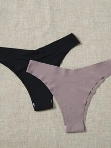 Yoga Basic 4pcs Solid Sports Brief - Multicolor - View 5