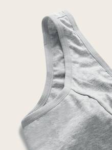 SHEIN 2packs Maternity Plain Bra - Multicolor - View 5