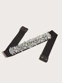 Rhinestone Decor Belt