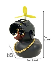 Phim hoạt hình trang trí xe vịt - màu đen - Xem 4