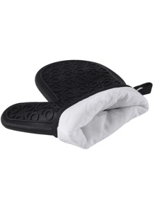 1入組矽膠隔熱手套