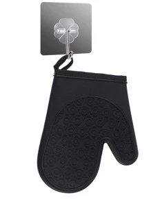 1入組矽膠隔熱手套