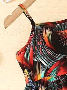 Đầm bé gái Đồ họa Boho - Nhiều màu - Xem 4