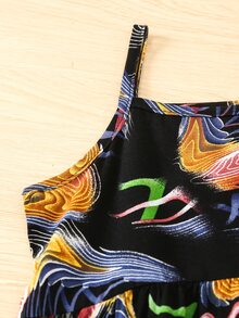 Đầm bé gái Đồ họa Boho - Nhiều màu - Xem 6