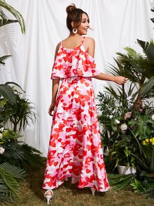 Đầm Xù Tim Tất cả trên in Boho - Nhiều màu - Xem 2