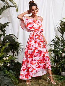 Đầm Xù Tim Tất cả trên in Boho - Nhiều màu - Xem 3