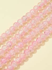 1 hebra Accesorio de joya DIY cuenta - Rosa Pálido - Ver 1