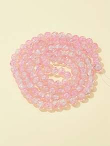 1 hebra Accesorio de joya DIY cuenta - Rosa Pálido - Ver 2