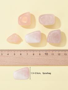 5入組天然石頭不附帶 - 彩色 - 查看 3