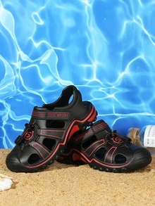 Dép Thể thao Trẻ em Ren lên Lá thư - màu đen - Xem 4