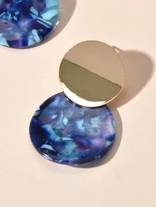 Bông tai thả tròn - Nhiều màu - Xem 3