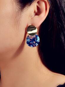 Bông tai thả tròn - Nhiều màu - Xem 5