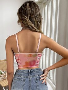 Áo hai dây Cà vạt nhuộm Giải trí - Nhiều màu - Xem 2