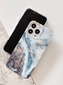 Marble Pattern Phone Case - Multicolor - View 2